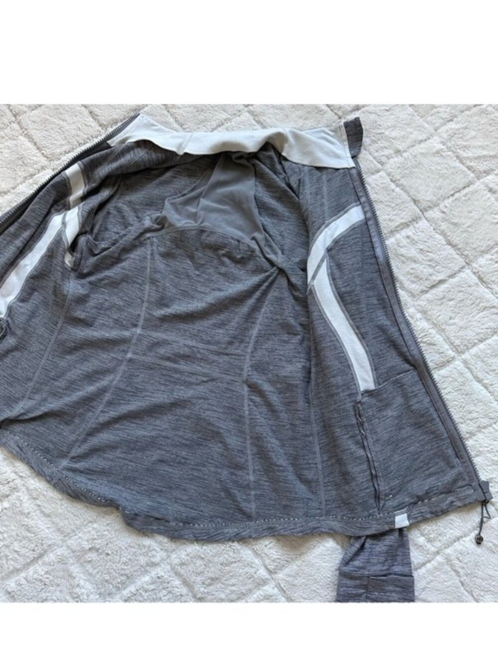 Lululemon | "Wee Are From Space Coal Fossil / White" Define Jacket | Size 12 - Picture 8 of 11